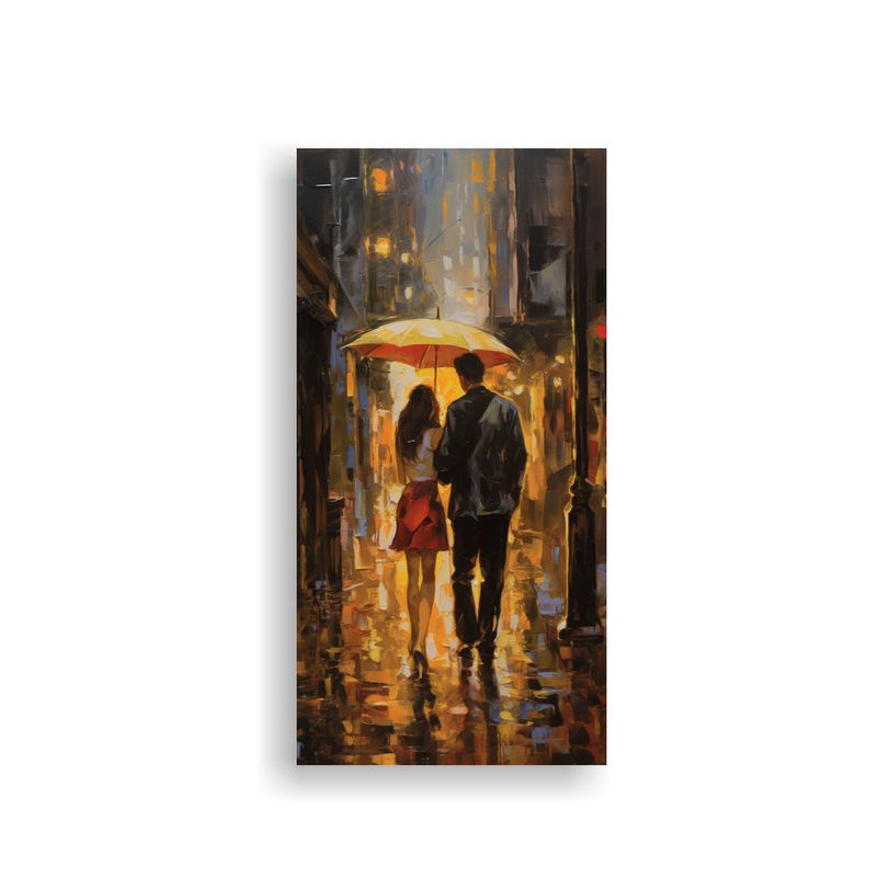 GENERICO - Pintura Decorativa Armonía Cromática Pareja 80x160 Cm