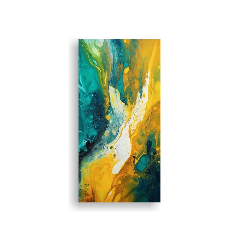 GENERICO - Pintura Decorativa Estilo Chino Con Técnica De 80x160 Cm