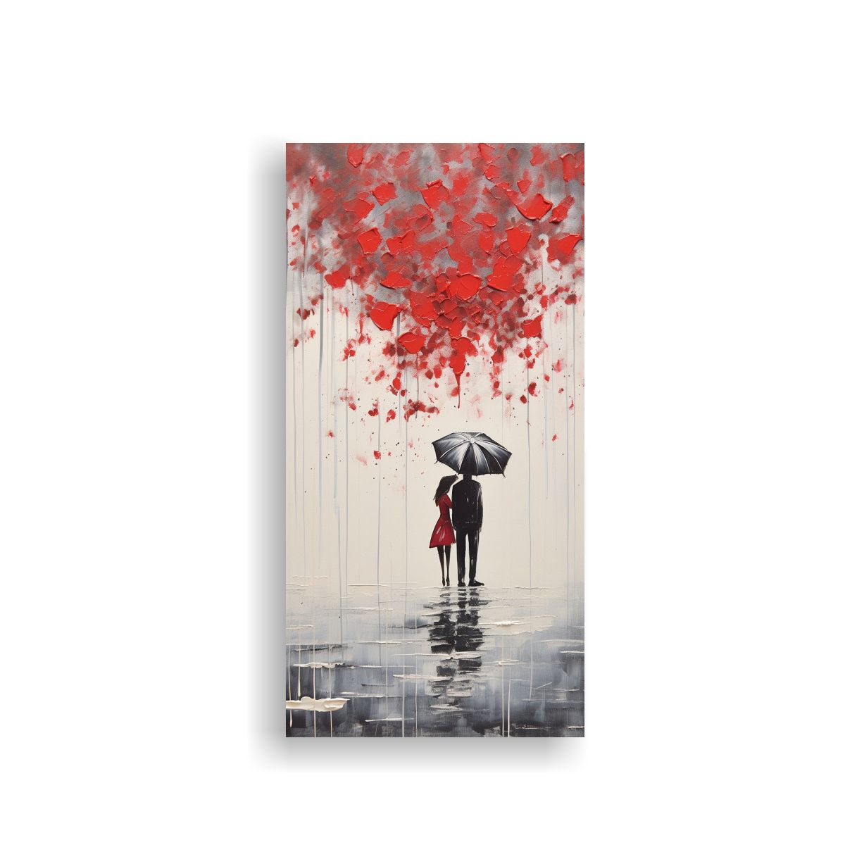 GENERICO - Cuadro Creativa Exclusivo Del Amor Bajo El 80x160 Cm