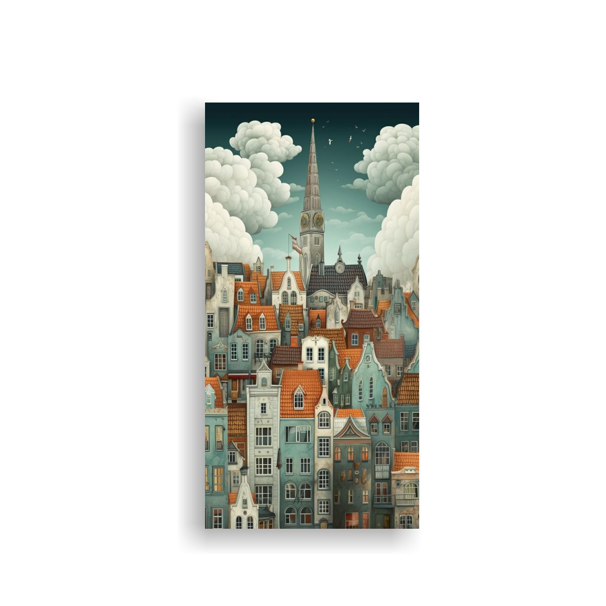 GENERICO - Lienzo De Tela Fotografía Pop Art Fondos Blancos 70x140 Cm