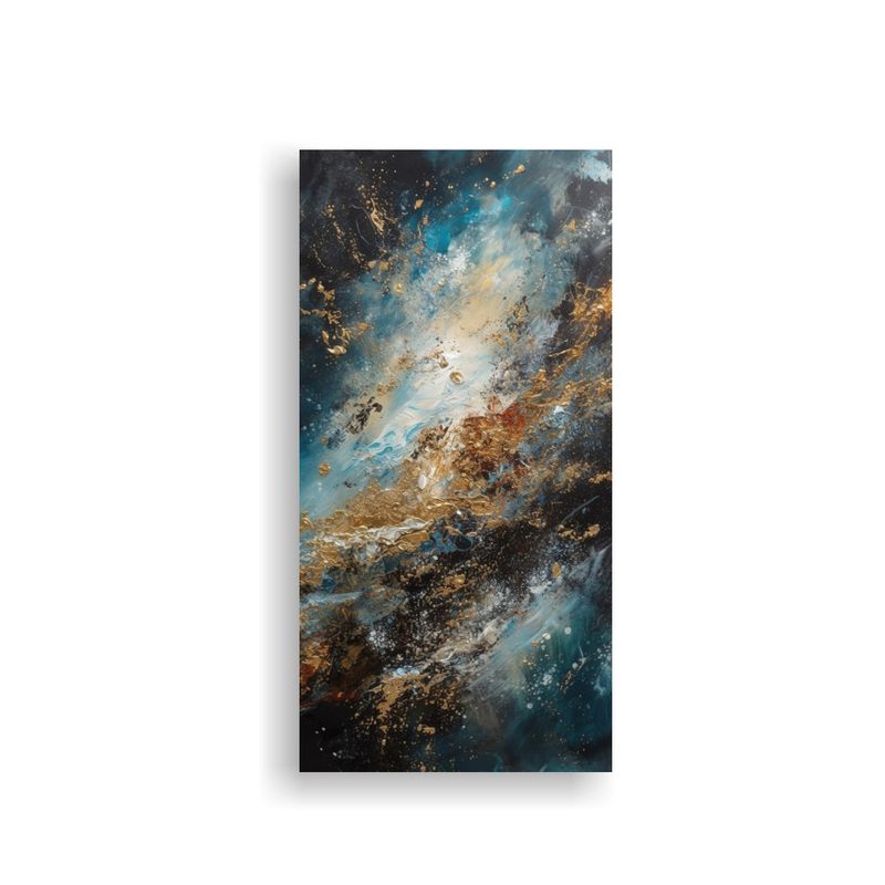 GENERICO - Pintura De Arte De Pared Abstracto Estético Con 20x40 Cm