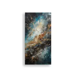 GENERICO - Pintura De Arte De Pared Abstracto Estético Con 20x40 Cm
