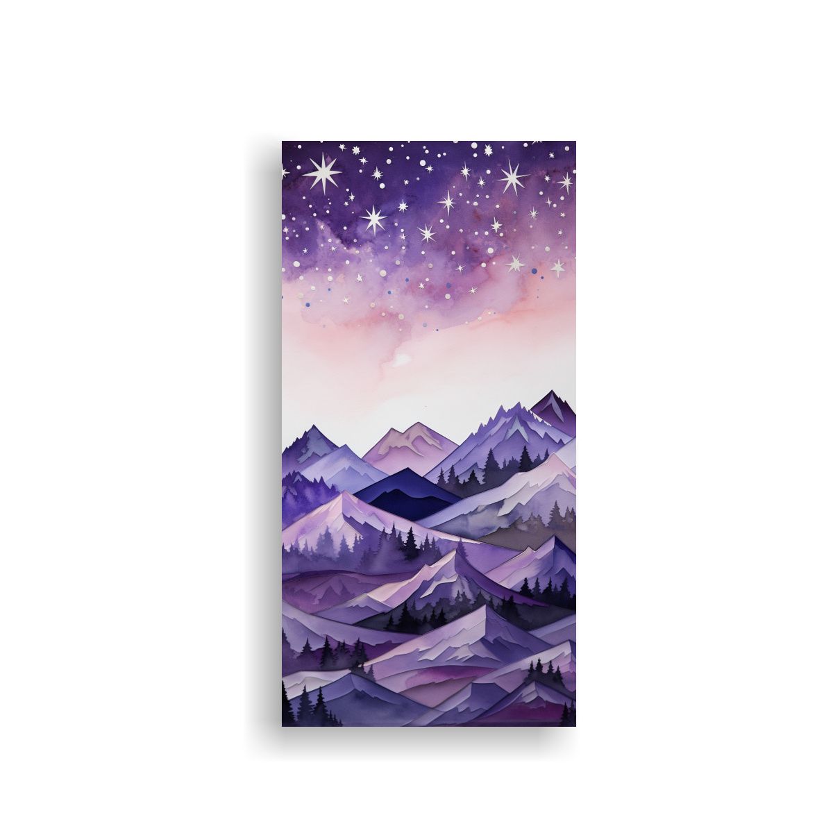 GENERICO - Paisaje Montañoso Con Estilo Elegante Y 20x40 Cm