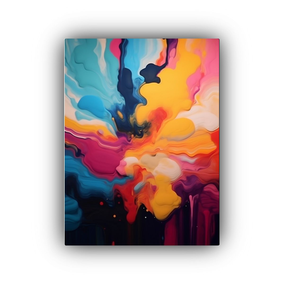 GENERICO - Cuadro Urbano Cuadro Arte Pared Elfiky 80x120 Cm