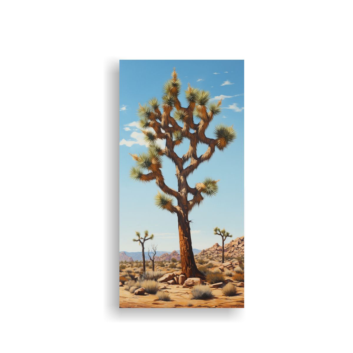 GENERICO - Lienzo Vanguardia Expresividad Joshua Tree 80x160 Cm
