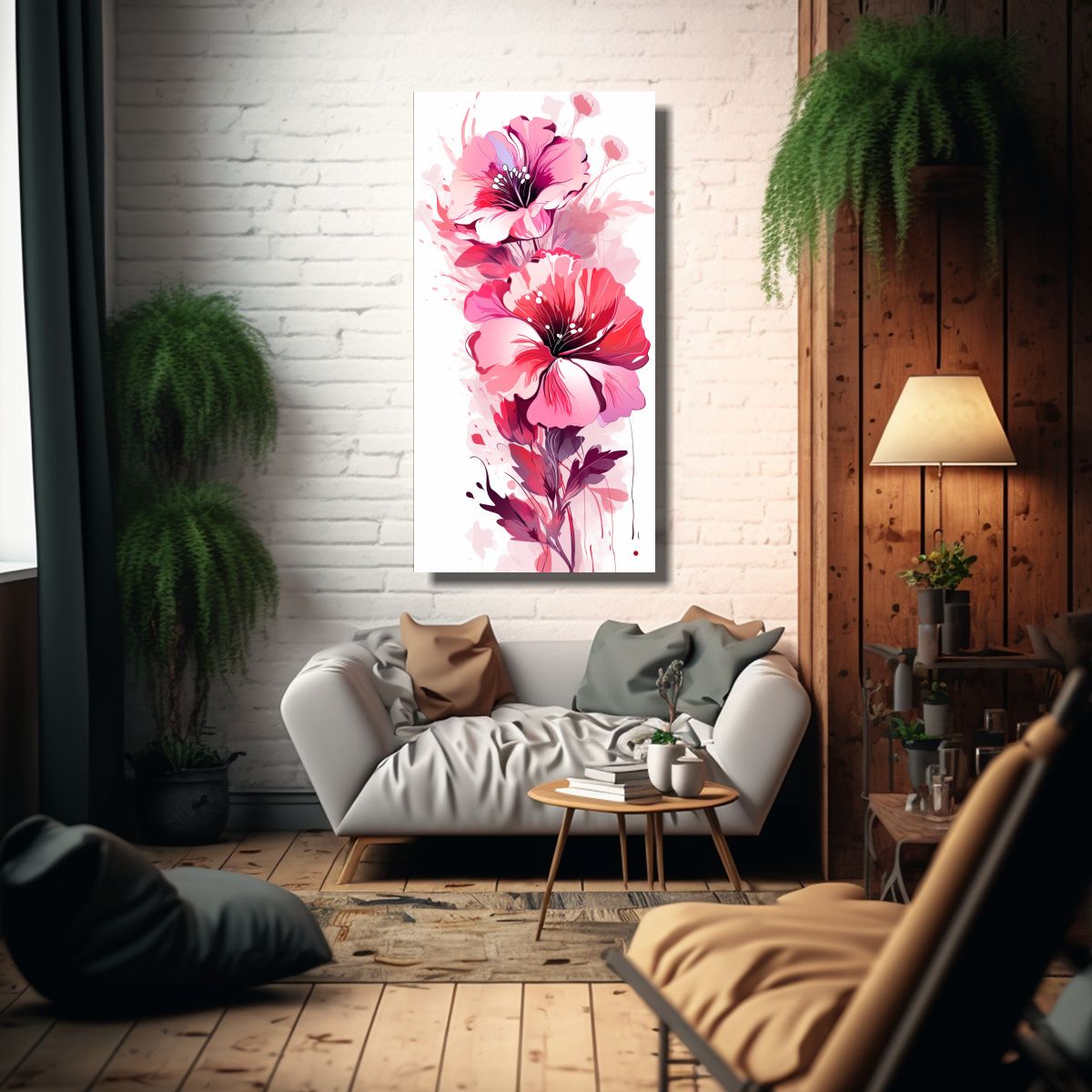 GENERICO - Pinturas Decorativas Con Atmósfera Linda Neonoir 30x60 Cm