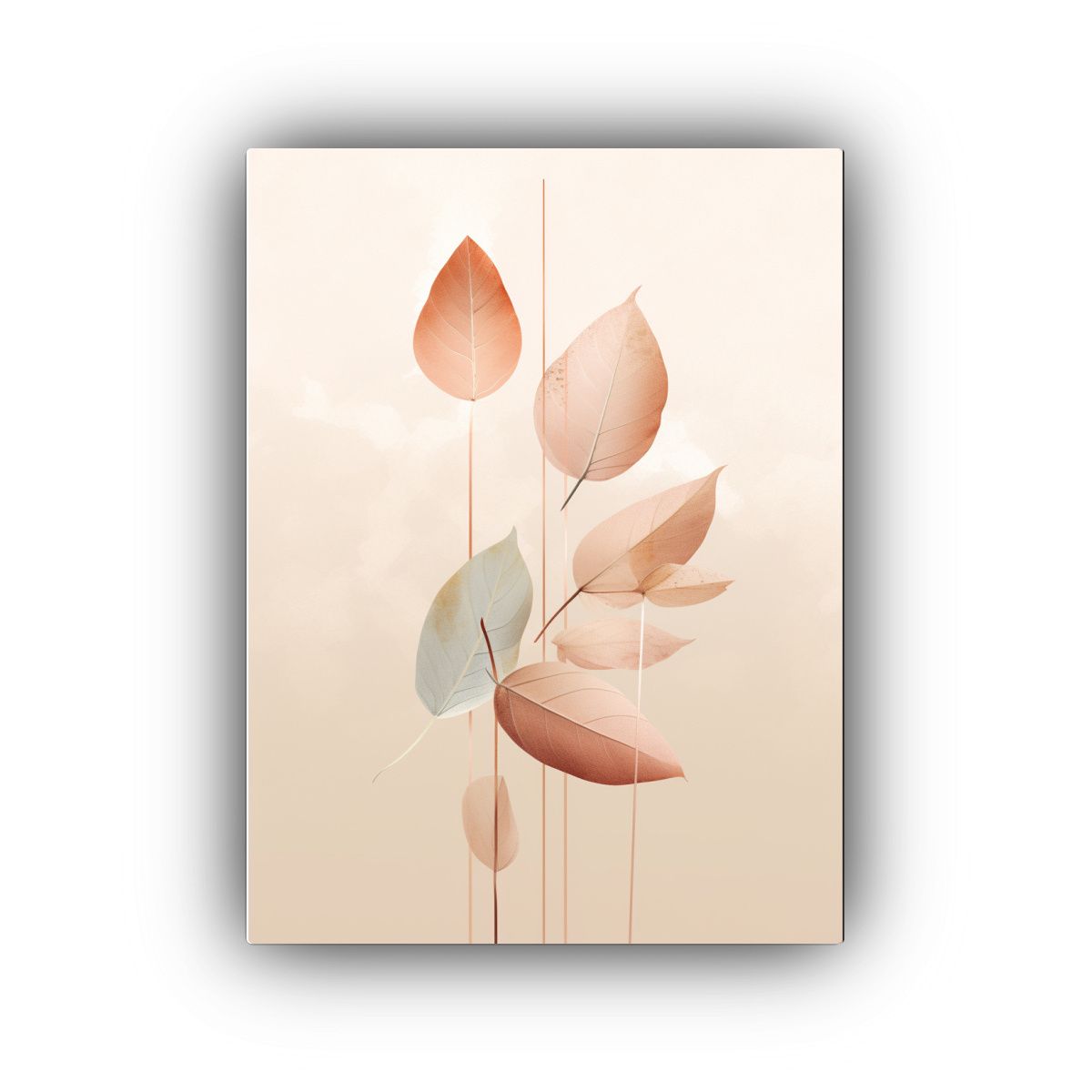 GENERICO - Pinturas Decorativas Abstractas Minimalistas Con 80x120 Cm