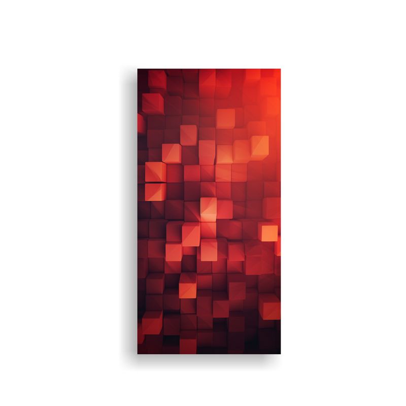 GENERICO - Pintura Decorativa De Diseño De Fondo Abstracto 80x160 Cm