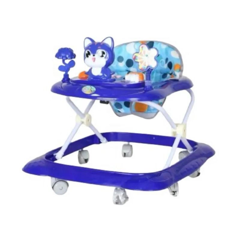 GENERICO - Andadera Mini Coche Azul Interactiva Azul Infantil
