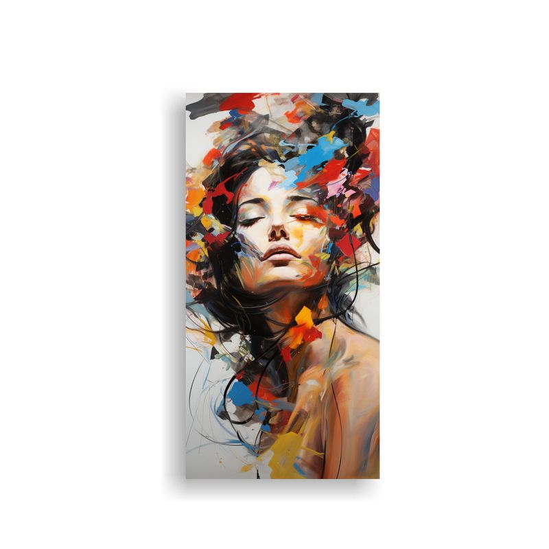 GENERICO - Pinturas Decorativas Abstractas Que Narran 70x140 Cm