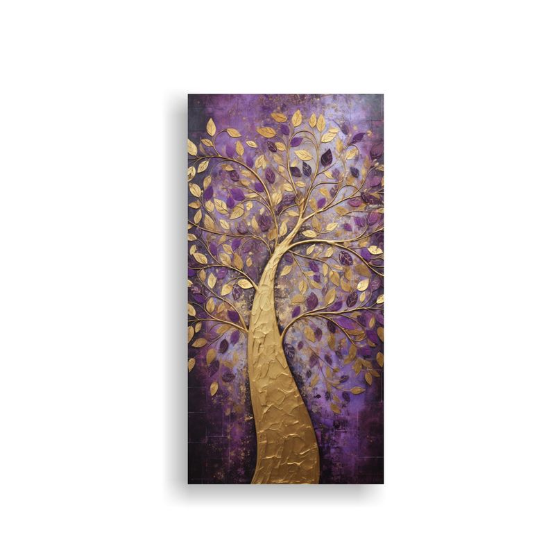 GENERICO - Cuadro Decorativo Belleza Natural En Tonos 70x140 Cm
