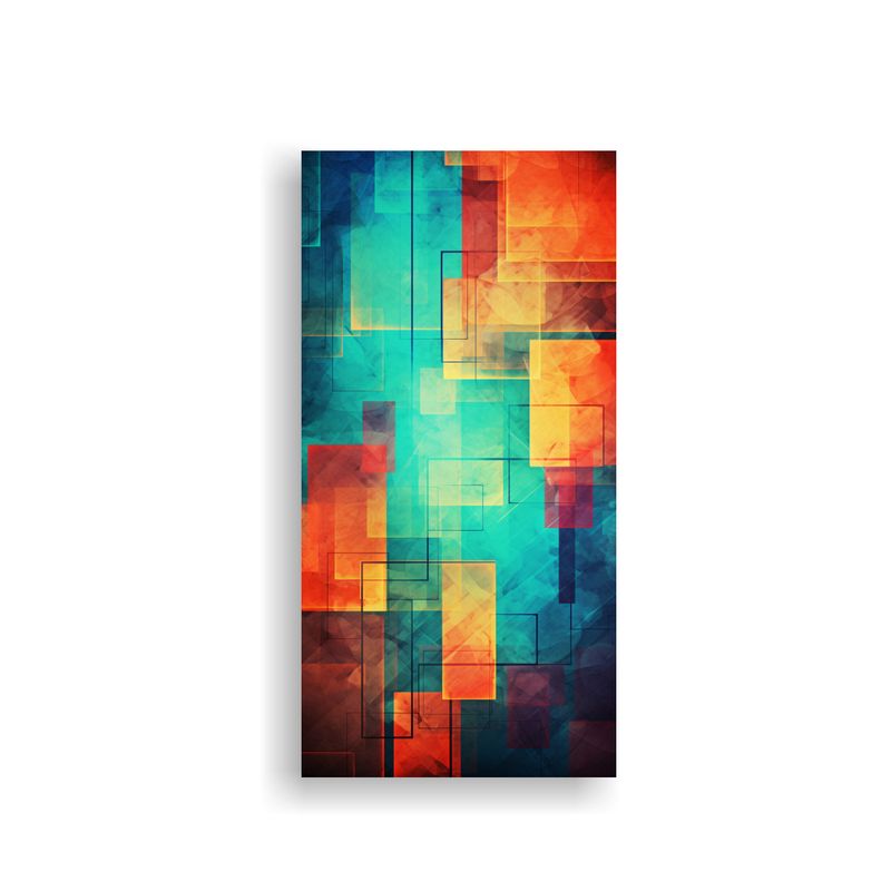 GENERICO - Fondo Abstracto Brillante Pintura Decorativa En 70x140 Cm