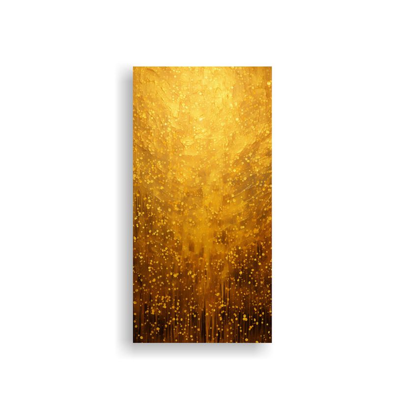GENERICO - Pintura Decorativa Estilo Puntillismo Luminoso De 80x160 Cm
