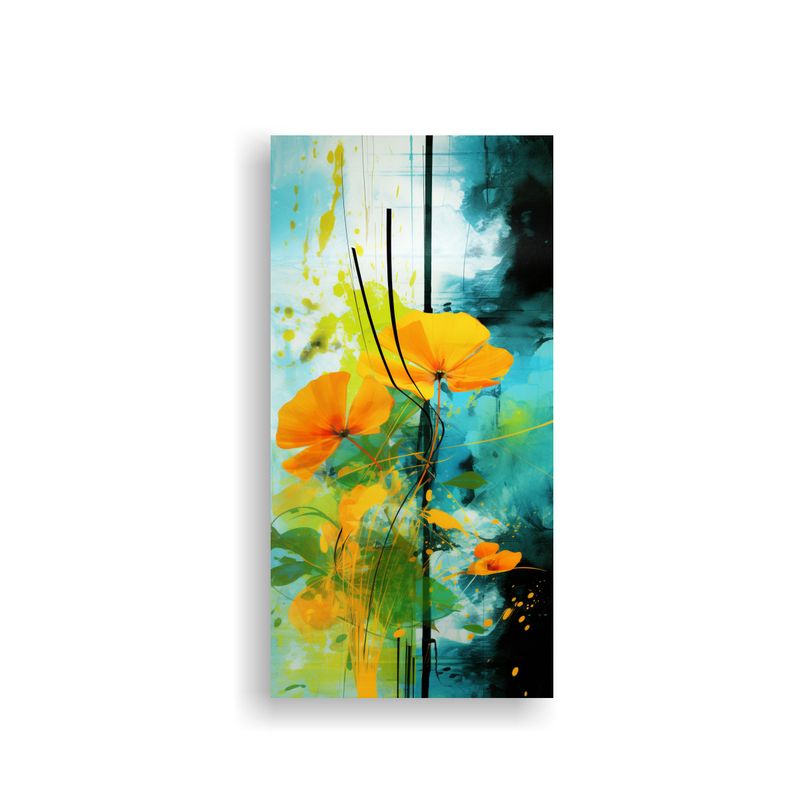 GENERICO - Pintura Decorativa Abstracta De Verano Extraña 30x60 Cm