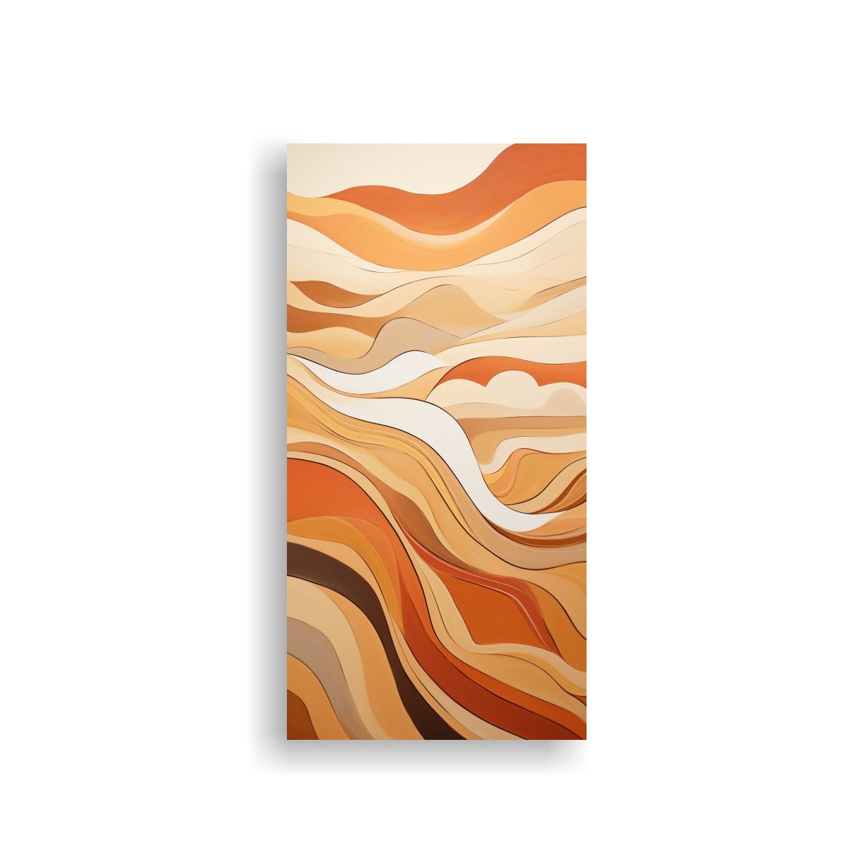 GENERICO - Pintura Decorativa De Lienzo Con Imagen Abstracta 80x160 Cm