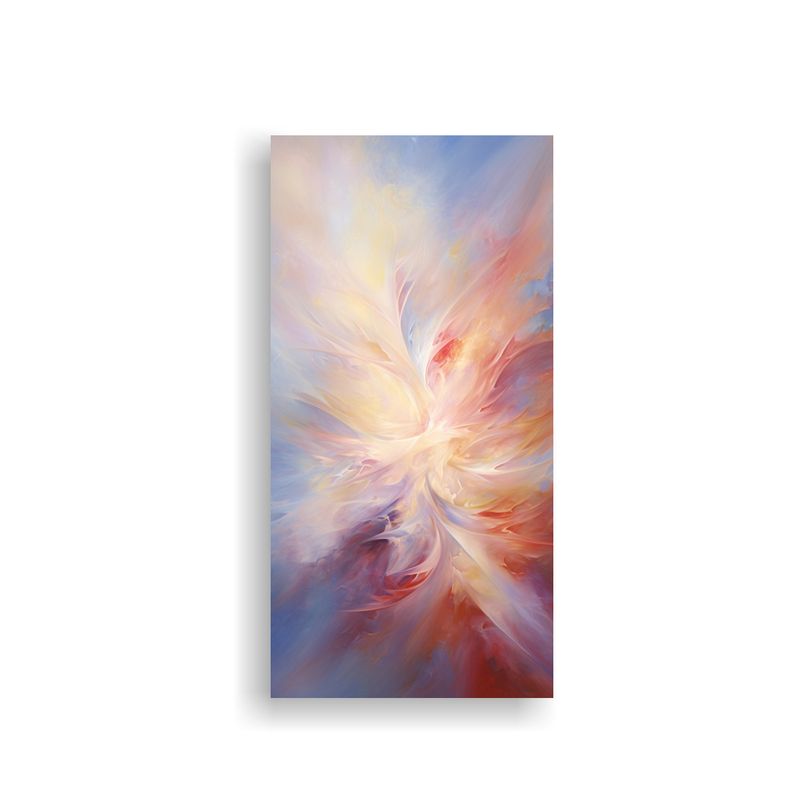 GENERICO - Pinturas Decorativas Inspiradas En Vórtices 80x160 Cm
