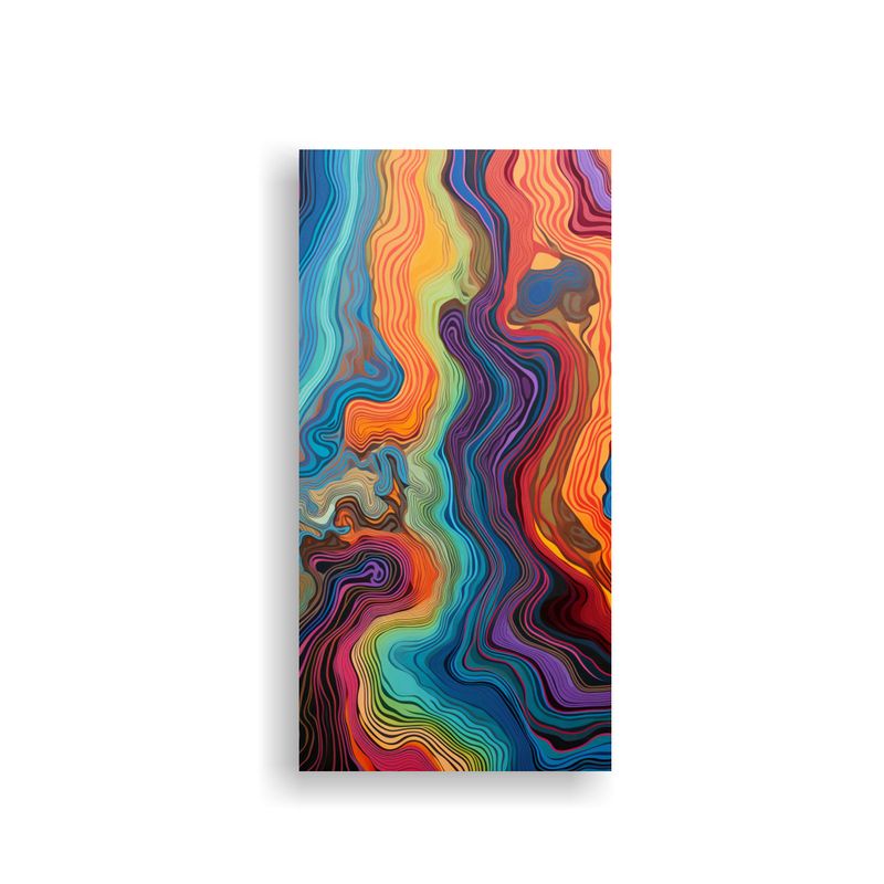 GENERICO - Pinturas Decorativas De Lienzo Modernas Con 50x100 Cm