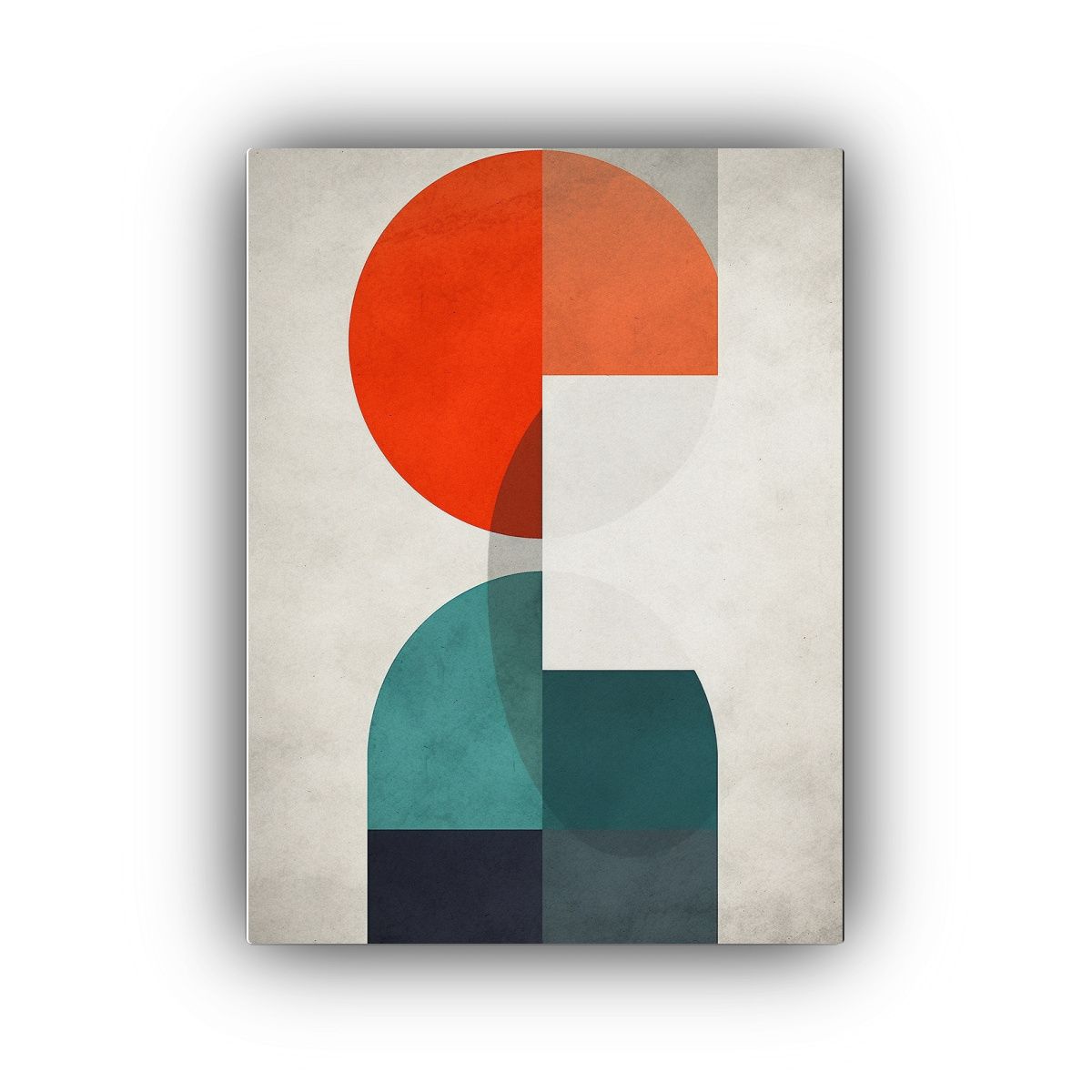 GENERICO - Cuadro Tela Sublimada Estilo Geométrico 80x120 Cm