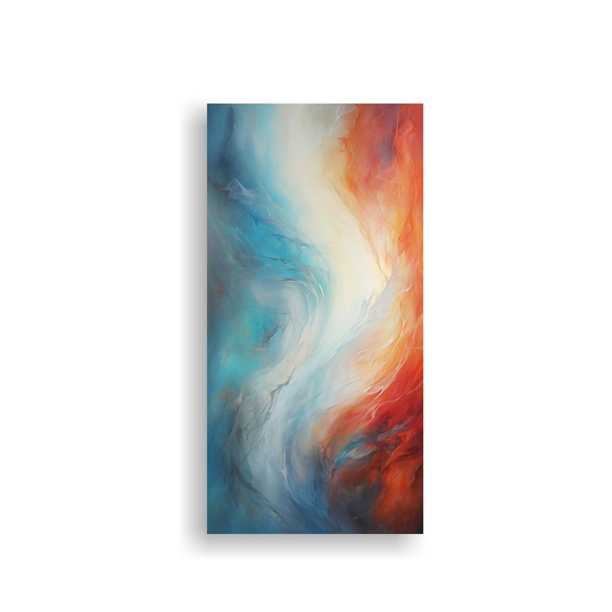 GENERICO - Pinturas Abstractas Lienzo Forma Armonía El 80x160 Cm