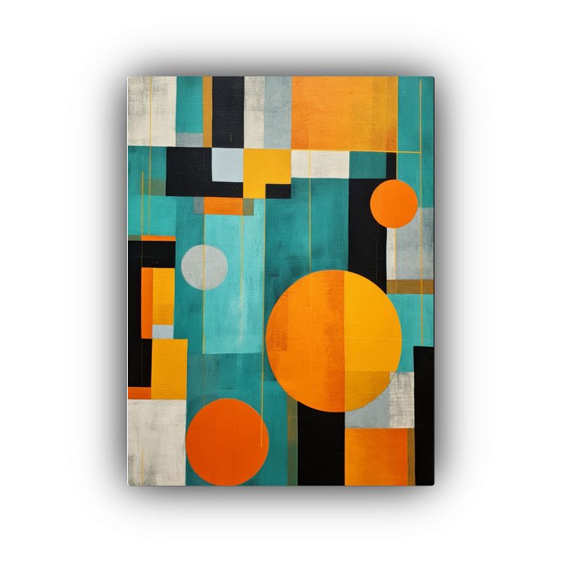 GENERICO - Pintura Decorativa Estilo London En El Concepto 80x120 Cm