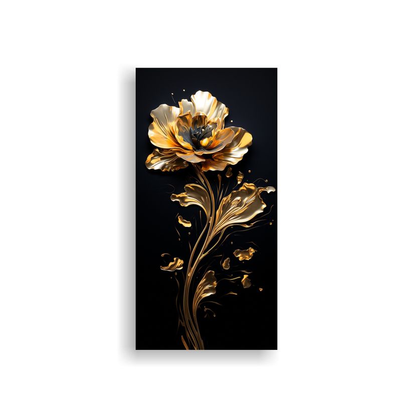 GENERICO - Pinturas Decorativas Estilo Medio Pincel Lienzo 60x120 Cm