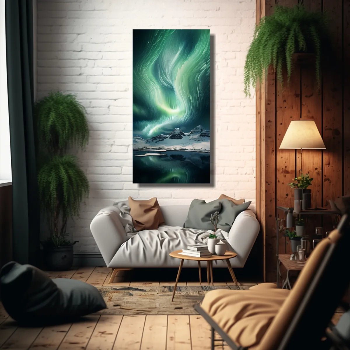 GENERICO - Cuadros Decorativos Con La Imagen Perspectiva Del 80x160 Cm