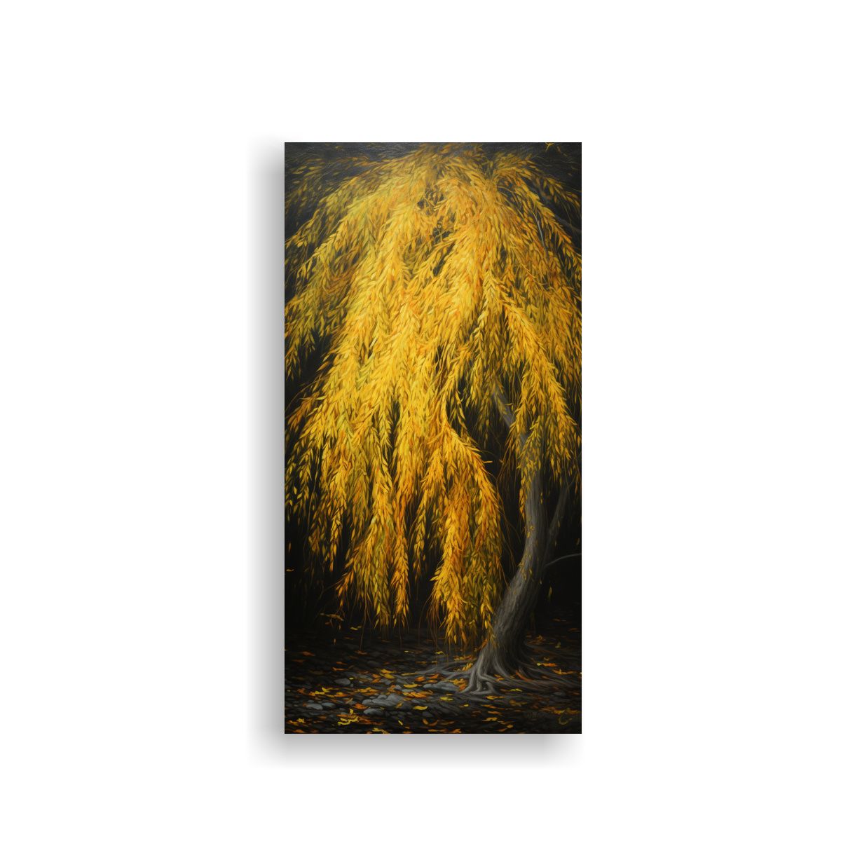 GENERICO - Arte De Pared Patrón Intenso Majestuosas 50x100 Cm