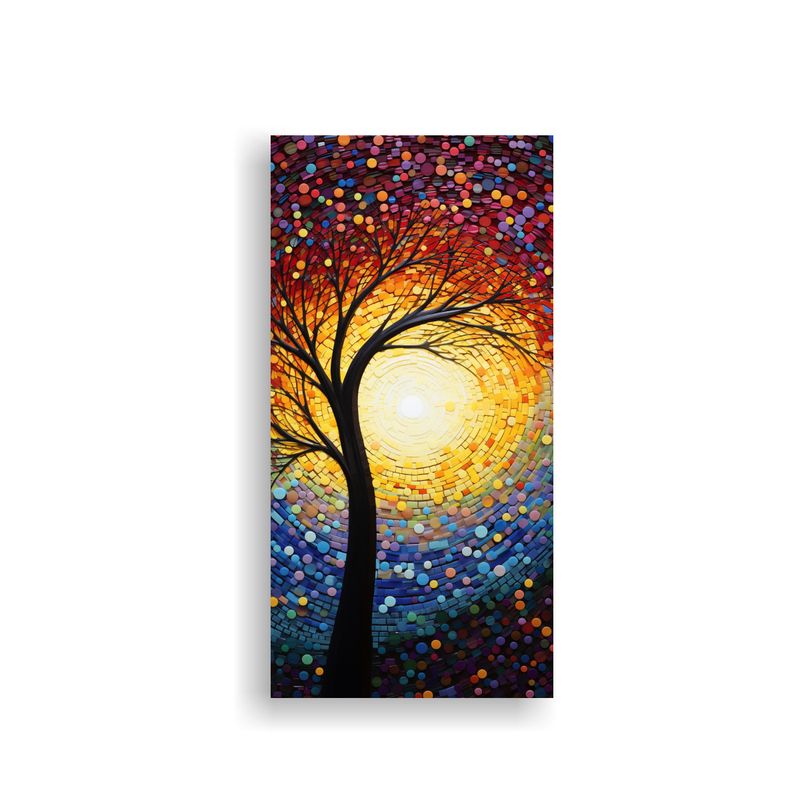 GENERICO - Pintura Decorativa De Lienzo Con Fusión 60x120 Cm