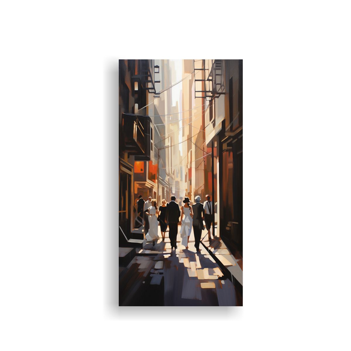 GENERICO - Pintura Decorativa Arte Tonos Simplicidad 80x160 Cm