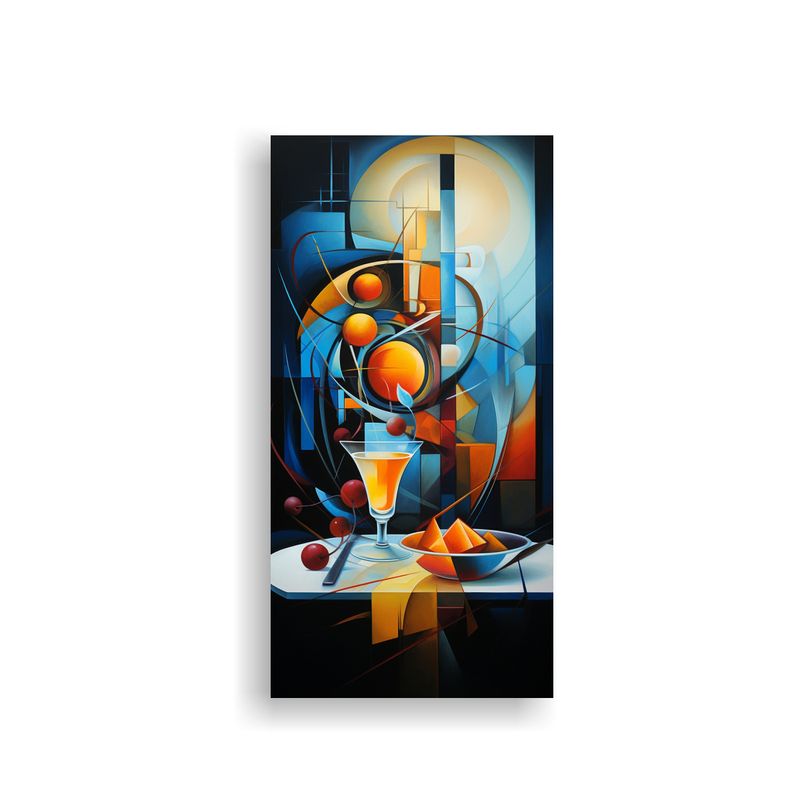 GENERICO - Pinturas Abstractas De Tonos Luminosos Para 60x120 Cm