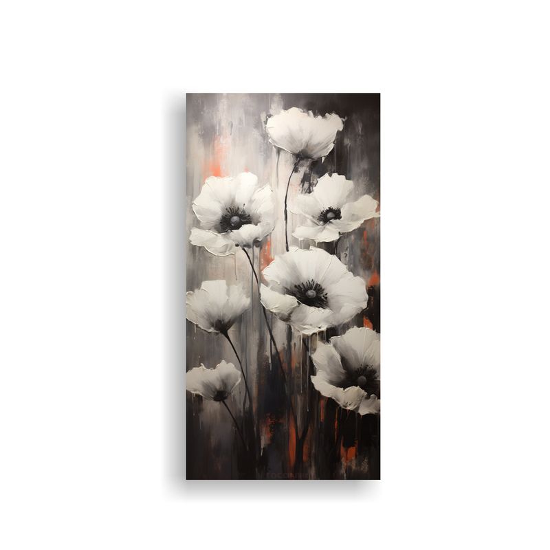 GENERICO - Cuadro De Arte Forma Único Con Pintura De 40x80 Cm