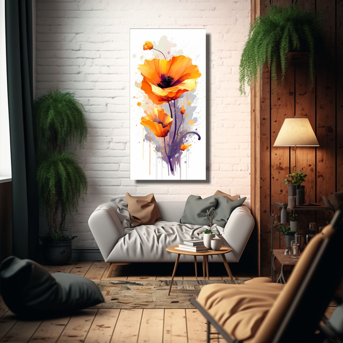 GENERICO - Arte De Pared Fotografía Originalidad Lienzo 50x100 Cm