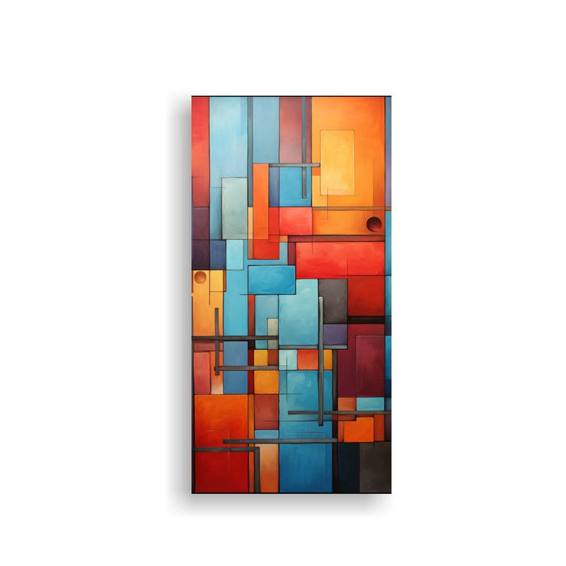 GENERICO - Cuadros Abstractos Decorativos Para Embellecer El 60x120 Cm