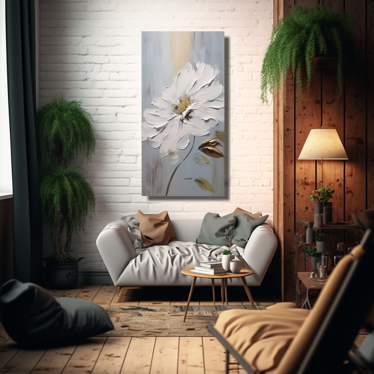 GENERICO - Cuadros Decorativos Con Vida Para Arte Imagen 40x80 Cm