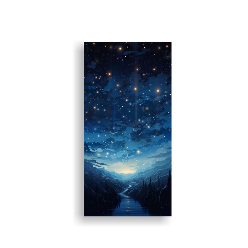 GENERICO - Pinturas Decorativas El Brillo Etéreo De 60x120 Cm
