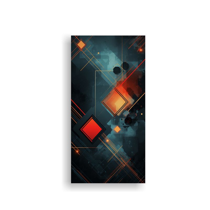 GENERICO - Pinturas Abstractas Para Decorar Tu Dormitorio 70x140 Cm