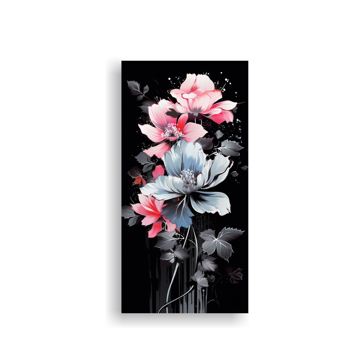 GENERICO - Pintura Decorativa Con Atmósfera Neonoir De 40x80 Cm