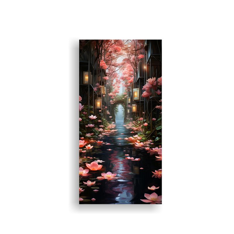 GENERICO - Pintura Decorativa Moderna De Estética Canva 40x80 Cm