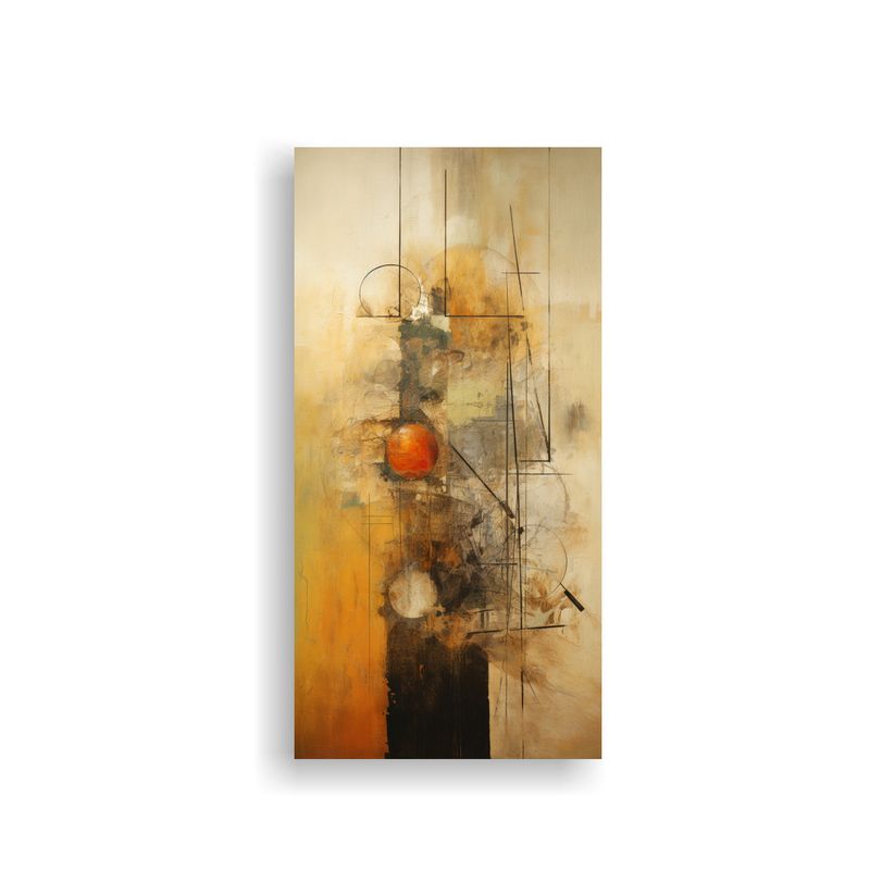 GENERICO - Cuadro Tema Composición Equilibrada Renacimiento 60x120 Cm