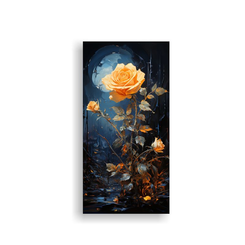 GENERICO - Lienzo Intenso Bonito Patron Tela Estilo Van Gogh 70x140 Cm