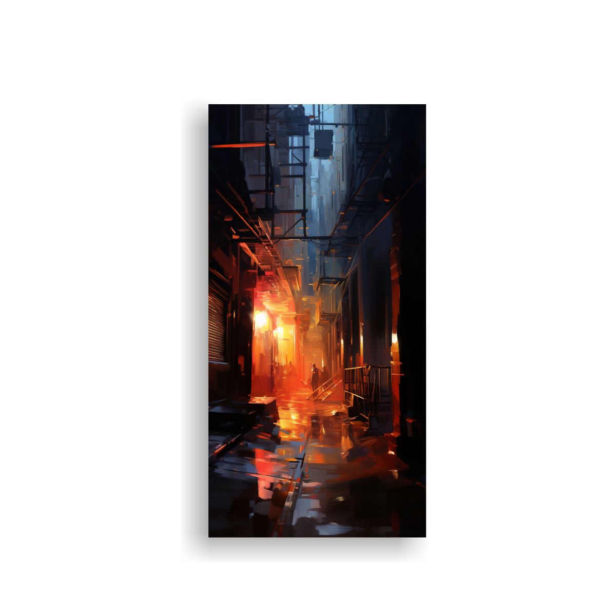 GENERICO - Pintura Decorativa De Arte Clásico Abstracto 20x40 Cm