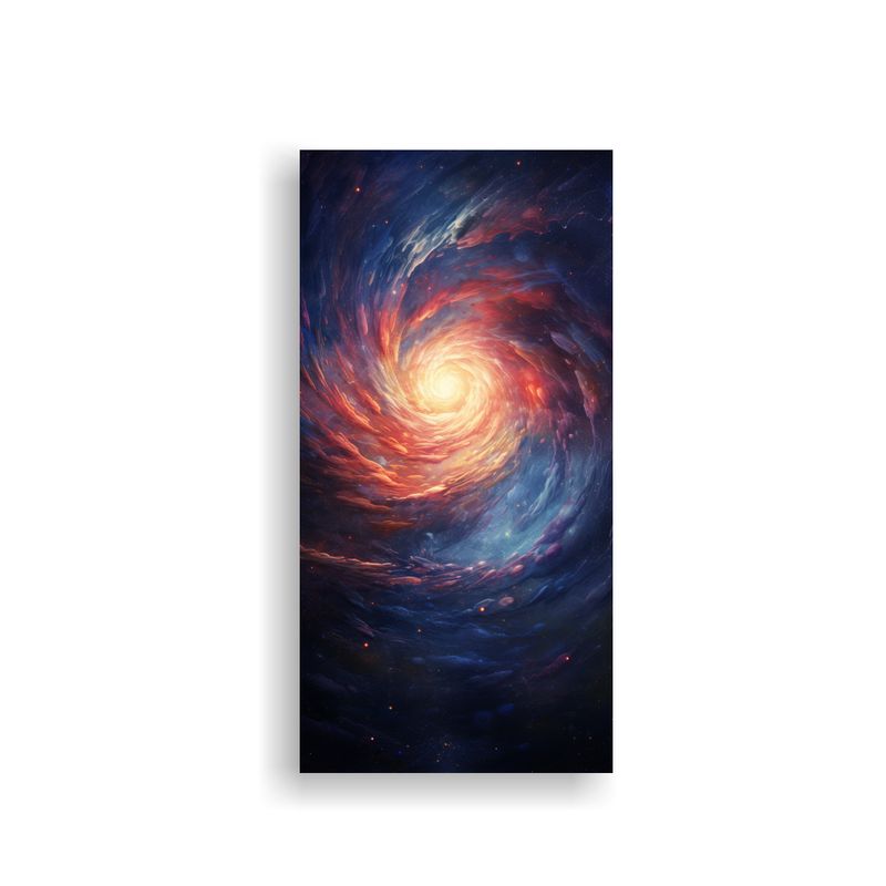 GENERICO - Cuadro Tema Interiores Capturando Remolinos 70x140 Cm