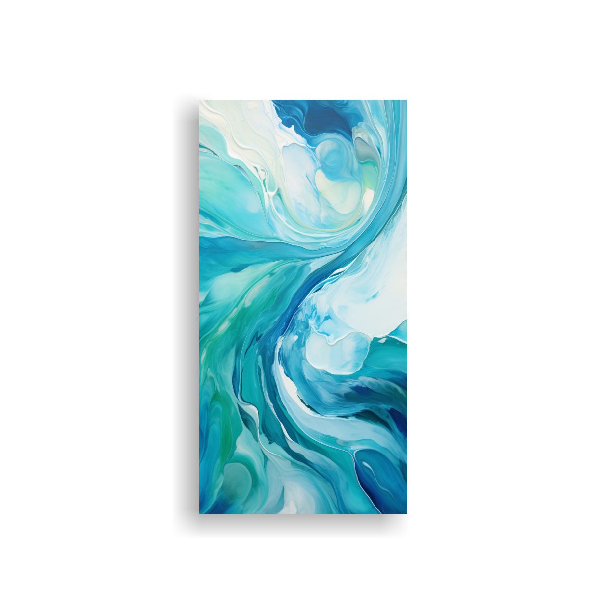 GENERICO - Cuadros Abstractos Vibrantes Con Patrones En 50x100 Cm