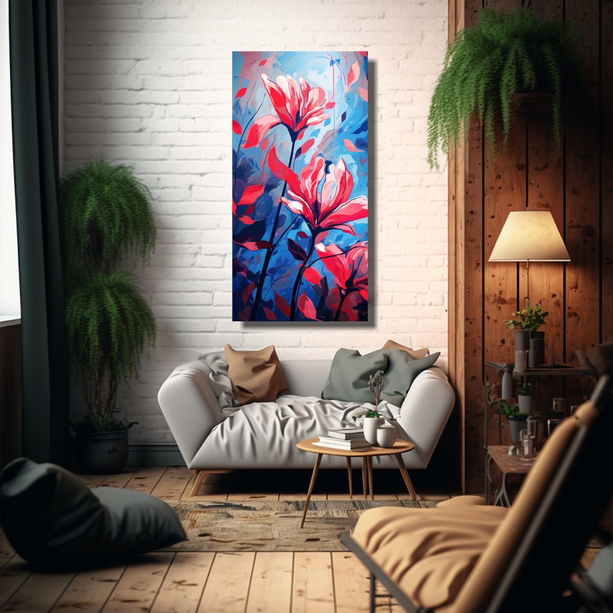GENERICO - Pinturas Decorativas Con Tonos Creatividad En 40x80 Cm