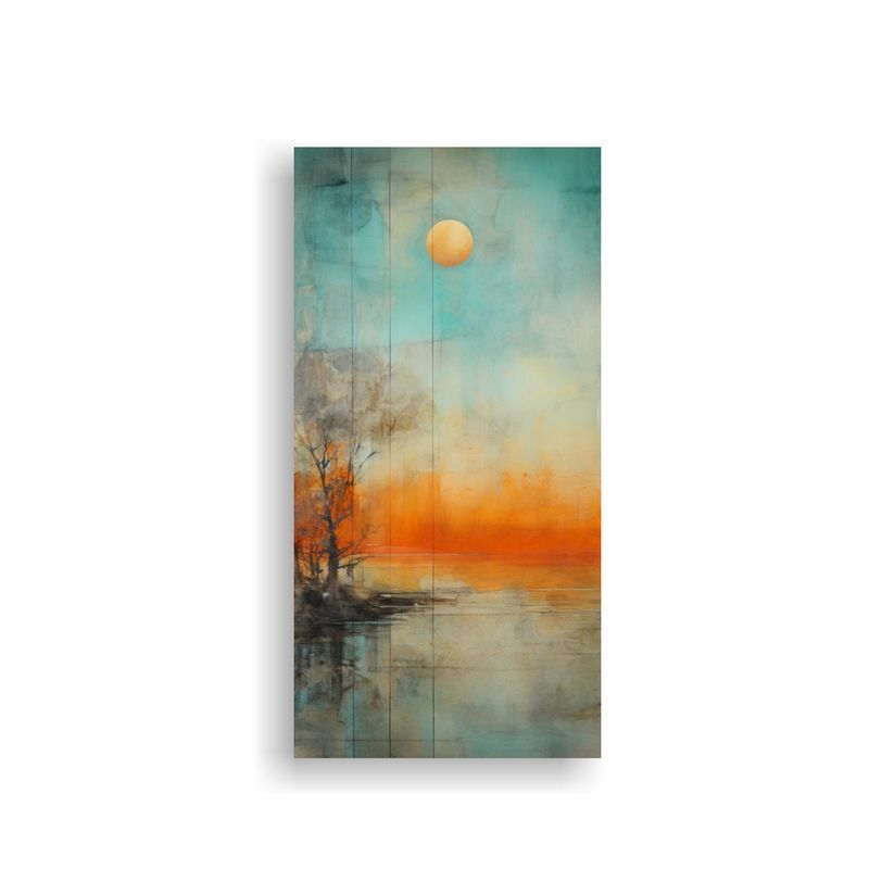 GENERICO - Pintura Decorativa De Composición Culturar Con 40x80 Cm