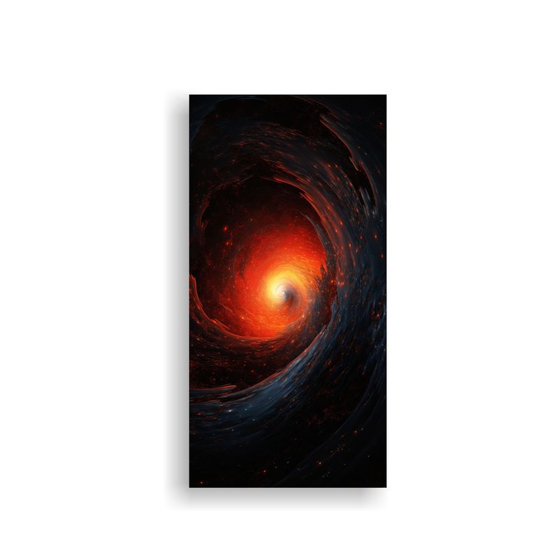 GENERICO - Lienzo De Tela Diseño Luminosa De La 80x160 Cm