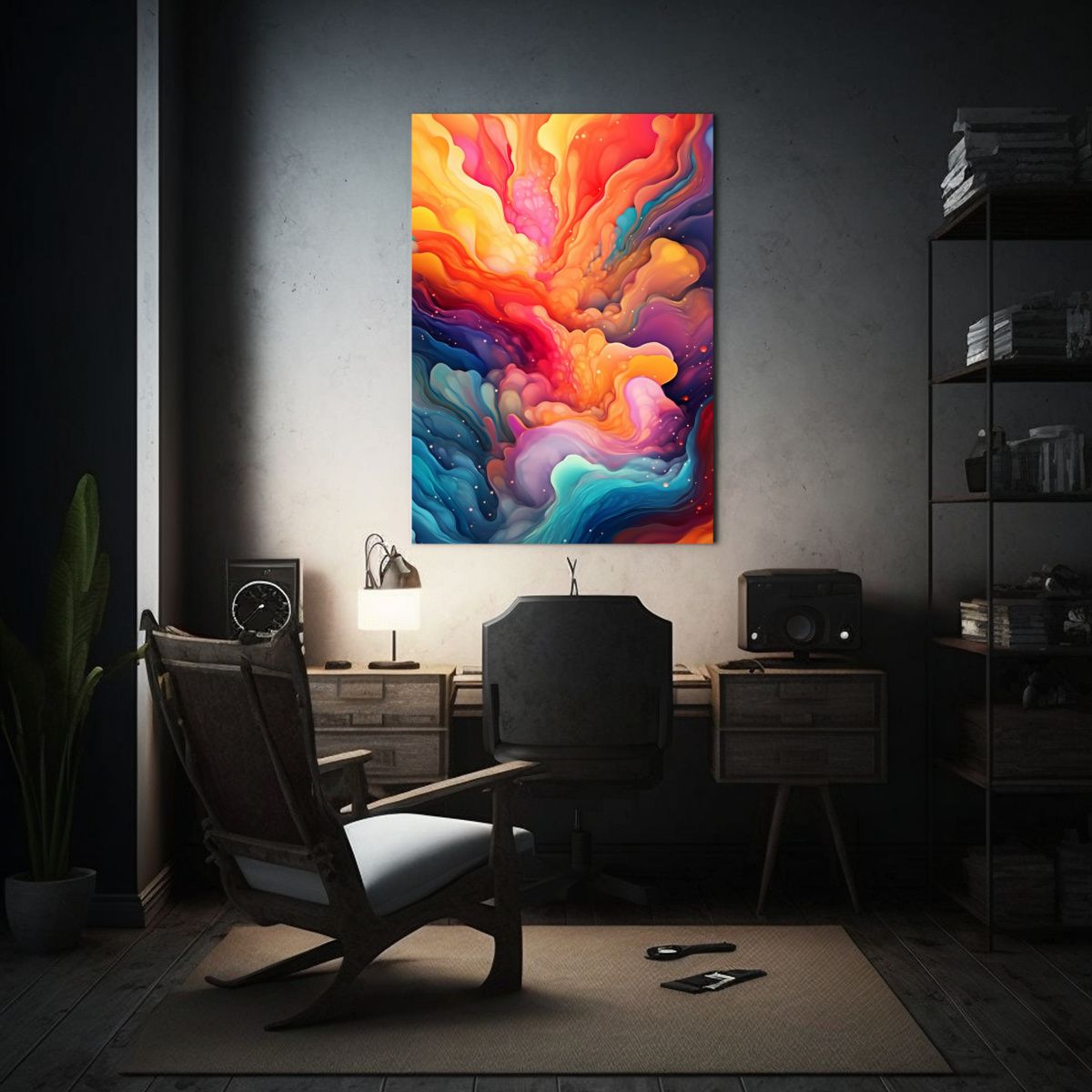 GENERICO - Lienzo De Tela Fotografía Innovador Abstracto 80x120 Cm