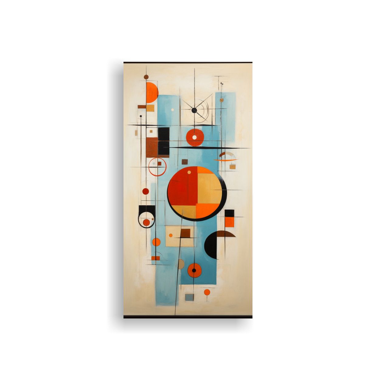 GENERICO - Pinturas Decorativas Abstractas Estilo Midcentury 50x100 Cm