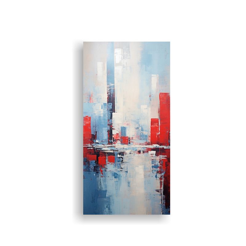 GENERICO - Pintura Decorativa De Arte Callejero Abstracto De 70x140 Cm