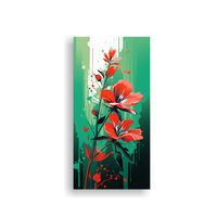 Lienzo Decoración Estilo Neonoir Clásico En 50x100 Cm